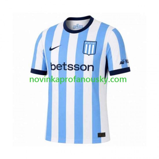 Racing Club Dres Domácí Fotbalové Dresy pro Muže 2026-2027 Krátký rukáv