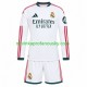 Real Madrid Dres Domácí Fotbalové Dresy pro Děti 2026-2027 Dlouhý rukáv