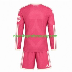 Real Madrid Dres Alternativní Fotbalové Dresy pro Děti 2026-2027 Dlouhý rukáv