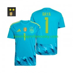 Španělsko Dres David Raya 1 Brankářské Domácí Fotbalové Dresy pro Muže 2026-2027 Krátký rukáv