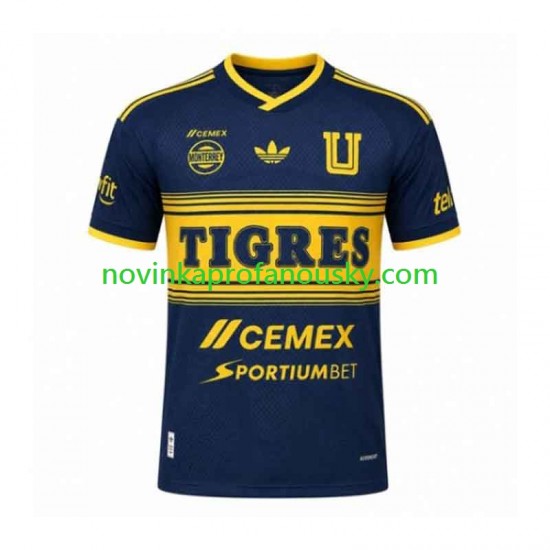 Tigres UANL Dres Venkovní Fotbalové Dresy pro Muže 2026-2027 Krátký rukáv