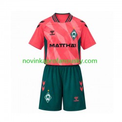 Dres Werder Bremen Alternativní Fotbalové Dresy pro Děti 2026-2027 Krátký rukáv