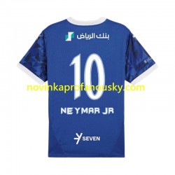 Dres Al Hilal Neymar JR 10 Domácí Fotbalové Dresy pro Muže 2024-2025 Krátký rukáv