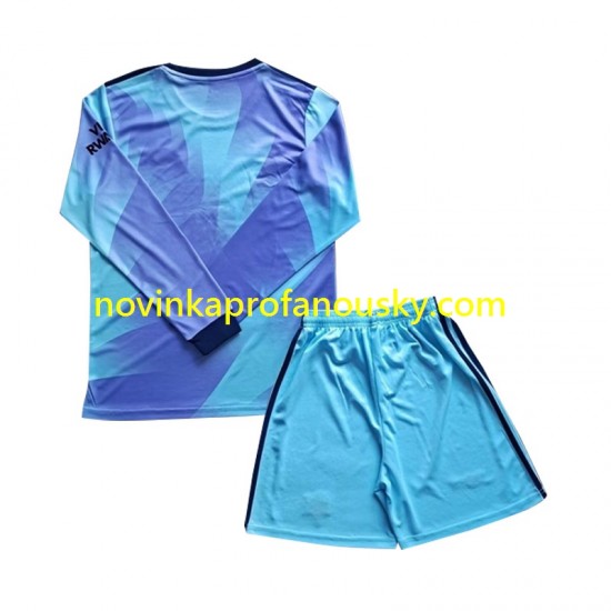 Arsenal Dres Alternativní Fotbalové Dresy pro Děti 2024-2025 Dlouhý rukáv