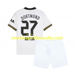 Borussia Dortmund Dres Karim Adeyemi 27 Alternativní Fotbalové Dresy pro Děti 2024-2025 Krátký rukáv