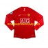 Manchester United Dres Champion League 2007 Retro Domácí Fotbalové Dresy pro Muže Dlouhý rukáv