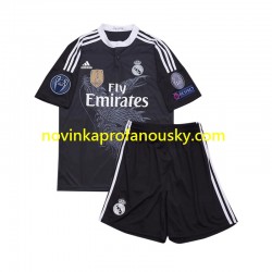 Real Madrid Dres 2014 Retro Alternativní Fotbalové Dresy pro Děti Krátký rukáv