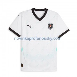 Rakousko Dres Venkovní Fotbalové Dresy pro Muže Euro 2024 Krátký rukáv