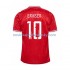 Dánsko Dres Eriksen 10 Domácí Fotbalové Dresy pro Muže Euro 2024 Krátký rukáv