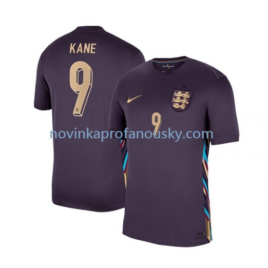 Anglie Dres Harry Kane 9 Venkovní Fotbalové Dresy pro Muže Euro 2024 Krátký rukáv