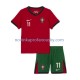 Portugalsko Dres Joao Felix 11 Domácí Fotbalové Dresy pro Děti Euro 2024 Krátký rukáv