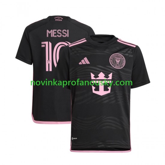 Inter Miami Dres Lionel Messi 10 Venkovní Fotbalové Dresy pro Muže 2024 Krátký rukáv