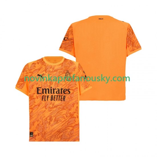 AC Milán Dres Brankářské Alternativní Fotbalové Dresy pro Muže 2025-2026 Krátký rukáv