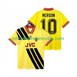 Arsenal Dres MERSON 10 1993 Retro Venkovní Fotbalové Dresy pro Muže 1994 Krátký rukáv