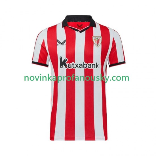 Athletic Bilbao Dres Domácí Fotbalové Dresy pro Muže 2025-2026 Krátký rukáv