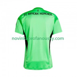 FC Bayern Mnichov Dres Brankářské Domácí Fotbalové Dresy pro Muže 2025-2026 Krátký rukáv