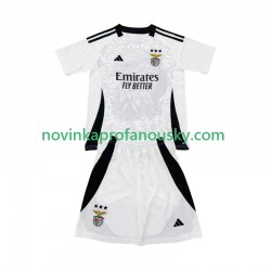 Benfica Dres Special Domácí Fotbalové Dresy pro Děti 2025 Krátký rukáv