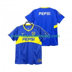 CA Boca Juniors Dres 2003 Retro Domácí Fotbalové Dresy pro Muže 2004 Krátký rukáv