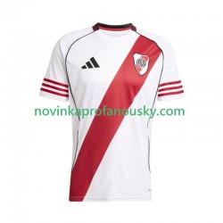 CA River Plate Dres Domácí Fotbalové Dresy pro Muže 2025-2026 Krátký rukáv