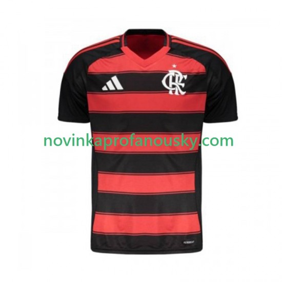 CR Flamengo Dres Domácí Fotbalové Dresy pro Muže 2025-2026 Krátký rukáv