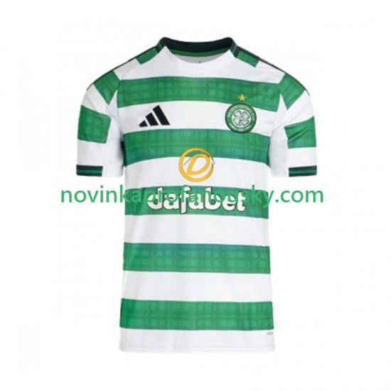 Celtic Dres FC Domácí Fotbalové Dresy pro Muže 2025-2026 Krátký rukáv