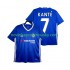 Chelsea Dres KANTE 7 2016-2017 Retro Domácí Fotbalové Dresy pro Muže Krátký rukáv