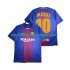 FC Barcelona Dres Lionel Messi 10 2017-2018 Retro Domácí Fotbalové Dresy pro Muže Krátký rukáv
