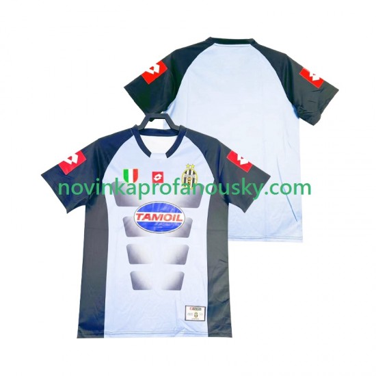 Juventus Dres Brankářské Retro Domácí Fotbalové Dresy pro Muže 2002-2003 Krátký rukáv