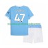 Manchester City Dres Phil Foden 47 Domácí Fotbalové Dresy pro Děti 2025-2026 Krátký rukáv