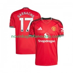 Manchester United Dres Alejandro Garnacho 17 Domácí Fotbalové Dresy pro Muže 2025-2026 Krátký rukáv