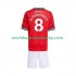 Manchester United Dres Bruno Fernandes 8 Domácí Fotbalové Dresy pro Děti 2025-2026 Krátký rukáv