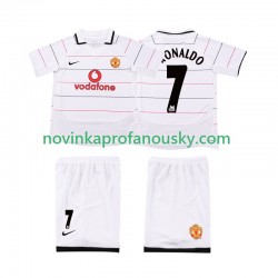 Manchester United Dres Cristiano Ronaldo 7 2003 2005 Retro Domácí Fotbalové Dresy pro Děti Krátký rukáv