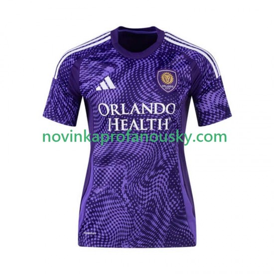 Dres Orlando City Domácí Fotbalové Dresy pro Muže 2025-2026 Krátký rukáv