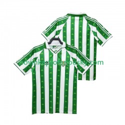 Real Betis Dres 1995 1997 Retro Domácí Fotbalové Dresy pro Muže Krátký rukáv