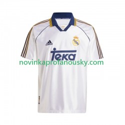 Real Madrid Dres -2000 Retro Domácí Fotbalové Dresy pro Muže 1999 Krátký rukáv