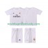 Real Madrid Dres 2015 2016 Retro Domácí Fotbalové Dresy pro Děti Krátký rukáv
