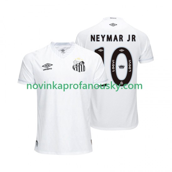 Santos FC Dres NEYMAR JR 10 Domácí Fotbalové Dresy pro Muže 2025-2026 Krátký rukáv