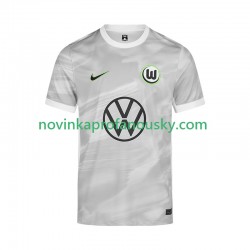 VfL Wolfsburg Dres Venkovní Fotbalové Dresy pro Muže 2025-2026 Krátký rukáv