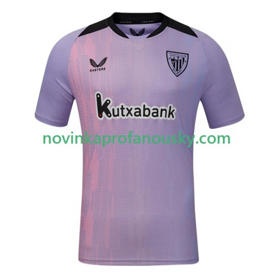 Athletic Bilbao Dres Alternativní Fotbalové Dresy pro Muže 2024-2025 Krátký rukáv