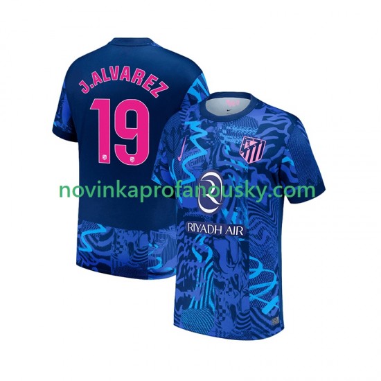 Atlético Madrid Dres Julian Alvarez 19 Alternativní Fotbalové Dresy pro Muže 2024-2025 Krátký rukáv