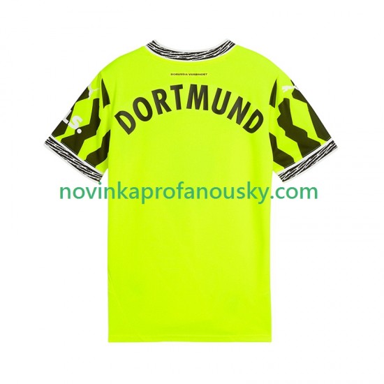 Borussia Dortmund Dres Special Domácí Fotbalové Dresy pro Muže 2024-2025 Krátký rukáv