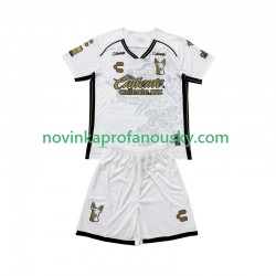 Dres Club Tijuana Venkovní Fotbalové Dresy pro Děti 2024-2025 Krátký rukáv