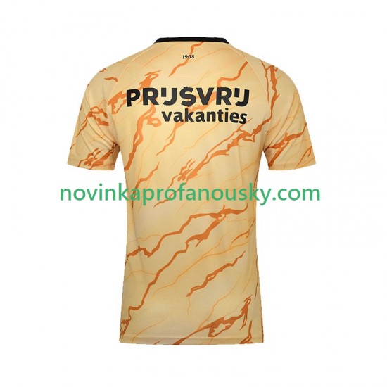 Feyenoord Rotterdam Dres Čtvrtý Fotbalové Dresy pro Muže 2024-2025 Krátký rukáv