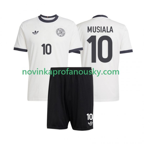 Německo Dres Jamal Musiala 10 ANVERSARY Domácí Fotbalové Dresy pro Děti 2025 Krátký rukáv