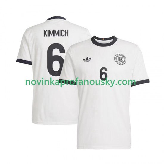 Německo Dres Joshua Kimmich 6 ANVERSARY Domácí Fotbalové Dresy pro Muže 2025 Krátký rukáv