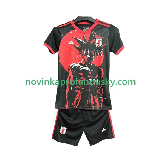 Japonsko Dres Special Domácí Fotbalové Dresy pro Děti 2025-2026 Krátký rukáv