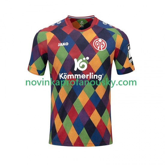 Mainz 05 Dres Special Domácí Fotbalové Dresy pro Muže 2024-2025 Krátký rukáv