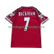 Manchester United Dres Beckham 7 Retro Domácí Fotbalové Dresy pro Muže 1998 1999 Krátký rukáv
