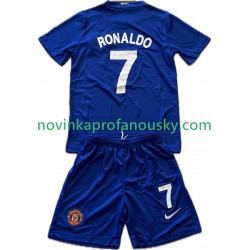 Manchester United Dres Cristiano Ronaldo 7 2009 Retro Alternativní Fotbalové Dresy pro Děti 2008 Krátký rukáv