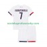 Paris Saint-Germain Dres Khvicha Kvaratskhelia 7 Venkovní Fotbalové Dresy pro Děti 2024-2025 Krátký rukáv